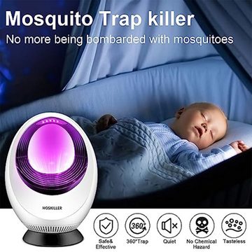 autolock Insektenvernichter Insektenvernichter Insektenfalle Insekten Schutz Licht USB, 360°UV Mückenlampe Für Innen Schlafzimmer Gärten Küche Büro