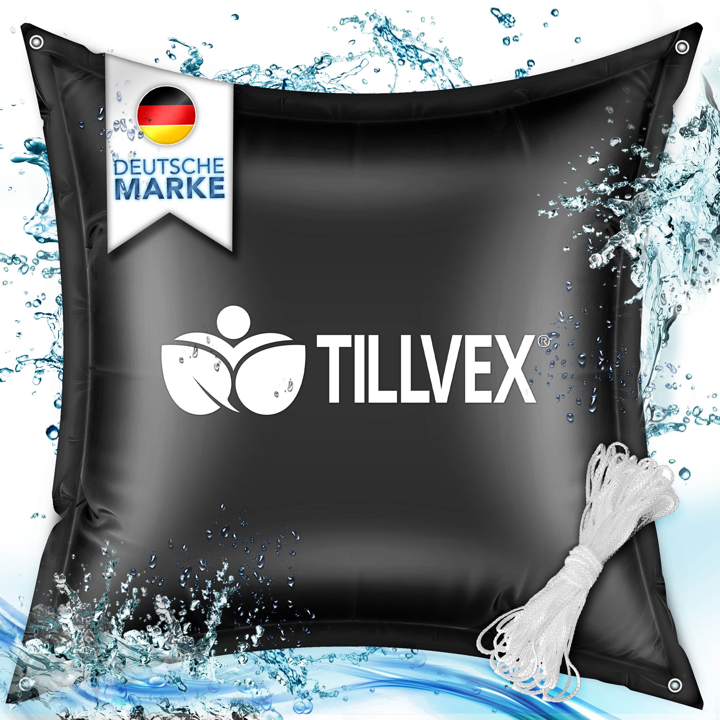 Pool tillvex® Poolkissen Winter Luftkissen XXL Winterkissen Pool Abdeckung