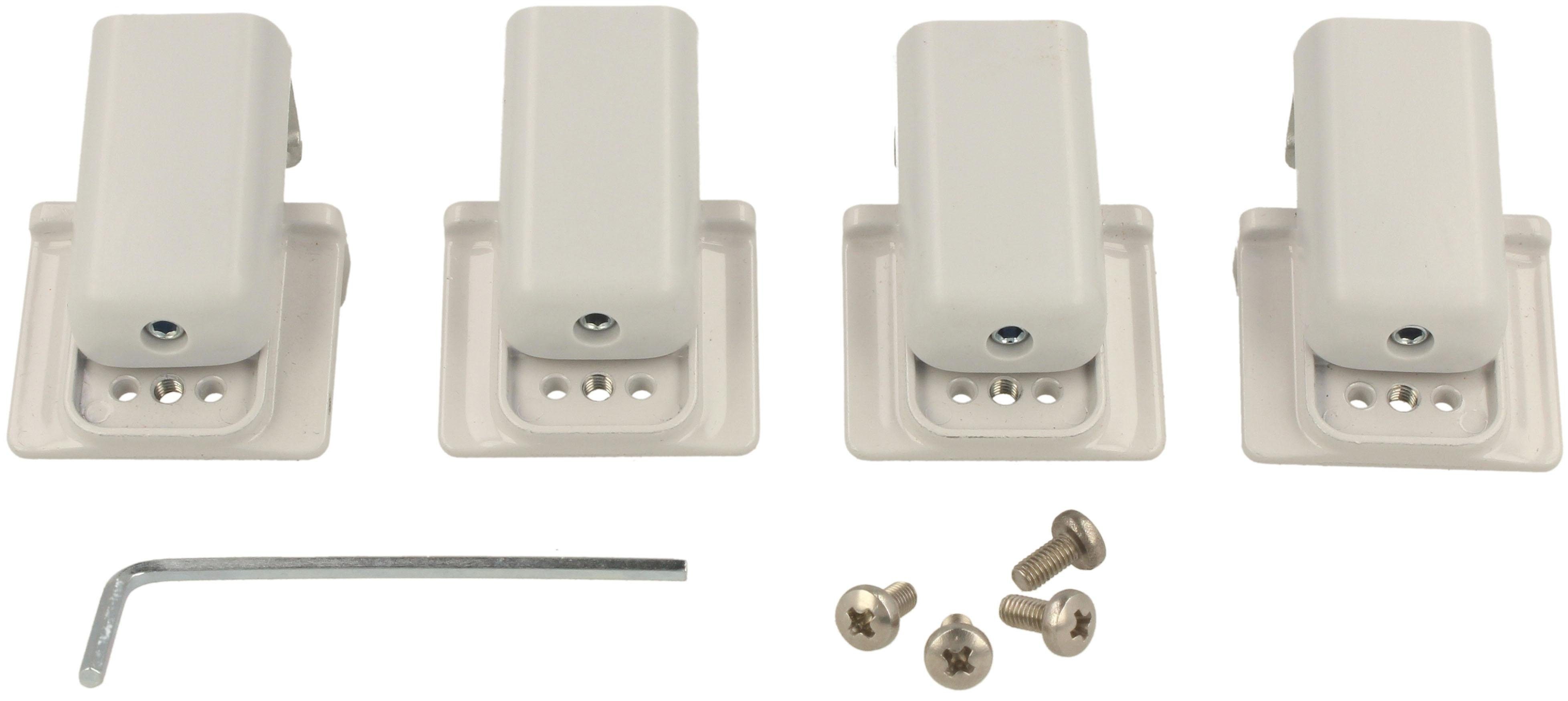 sunlines Klemmträger, Plissees, (Set, 4-tlg), für Plissee Spannvariante 1 + 2