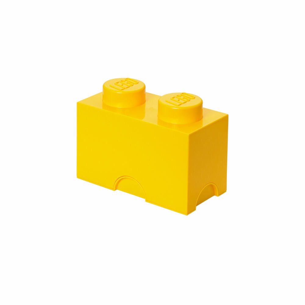 NHG Aufbewahrungsbox LEGO Storage Brick 2 - Yellow