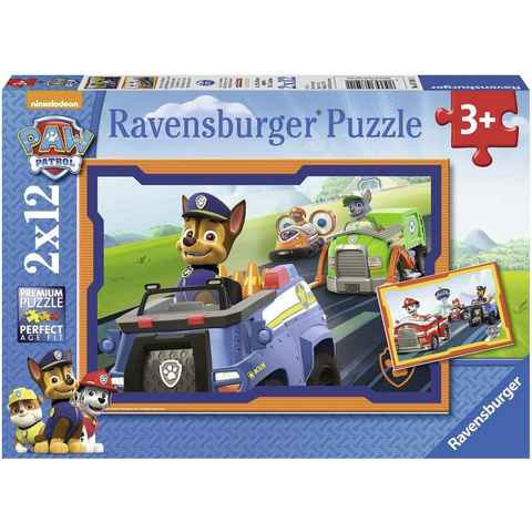 Ravensburger Puzzle PAW Patrol im Einsatz, 24 Puzzleteile, Made in Europe, FSC® - schützt Wald - weltweit