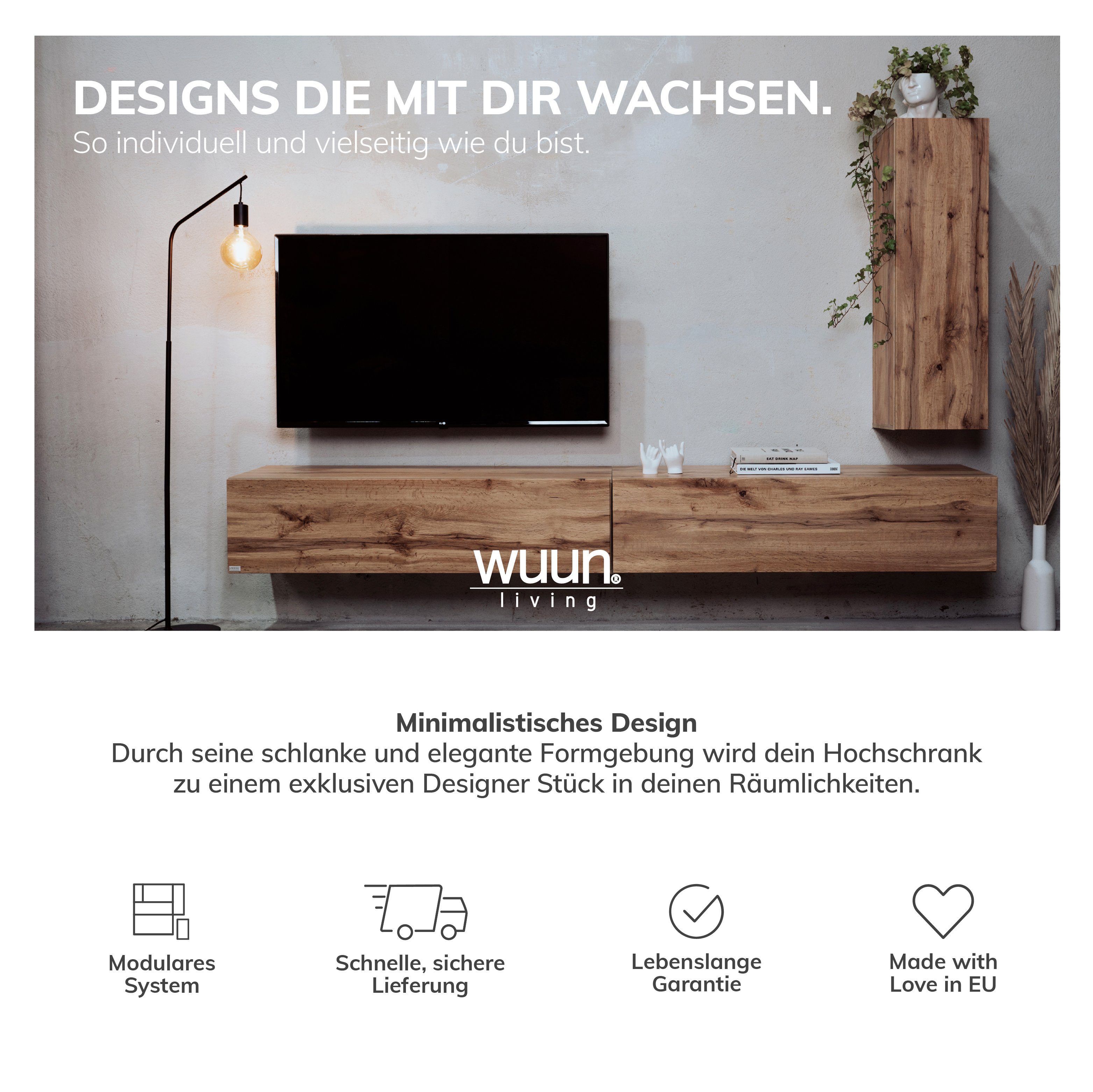 Wuun TV-Board Wuun® Somero Lowboard Tv-Board günstig online kaufen