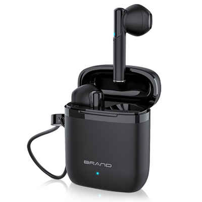 walkbee Bluetooth Kopfhörer,TWS Kabellose Earbuds wireless In-Ear-Kopfhörer In-Ear-Kopfhörer (Rauschunterdrückung, True Wireless Stereo Headset, Bluetooth 5.3, mit Lightning-Ladecase, Wireless Earbuds, Voice Assistant, Touch Control)