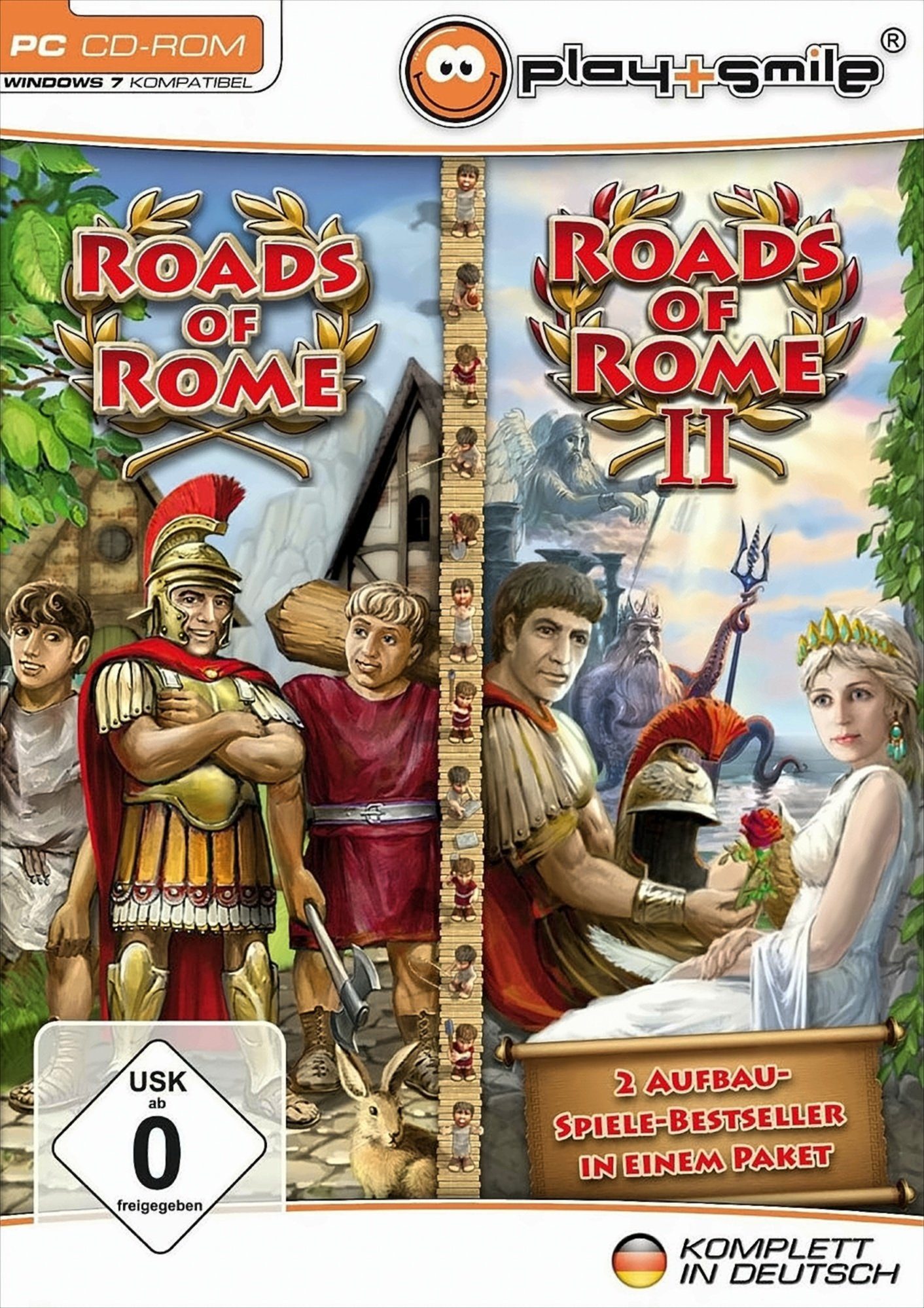 Roads of Rome 1 + 2 PC