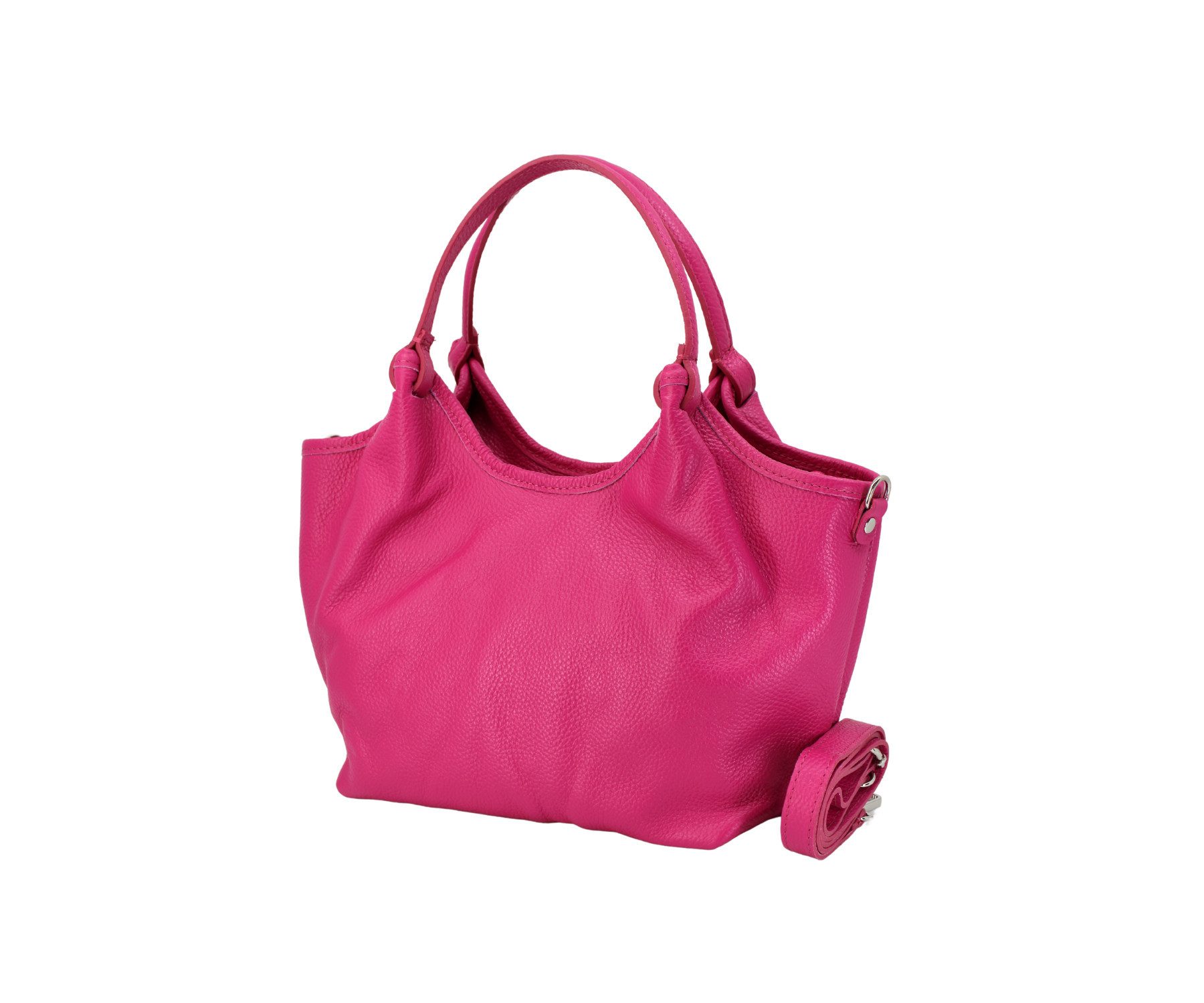 Schultertasche MARLIS Umhängetasche für Damen, Handtasche Echtleder