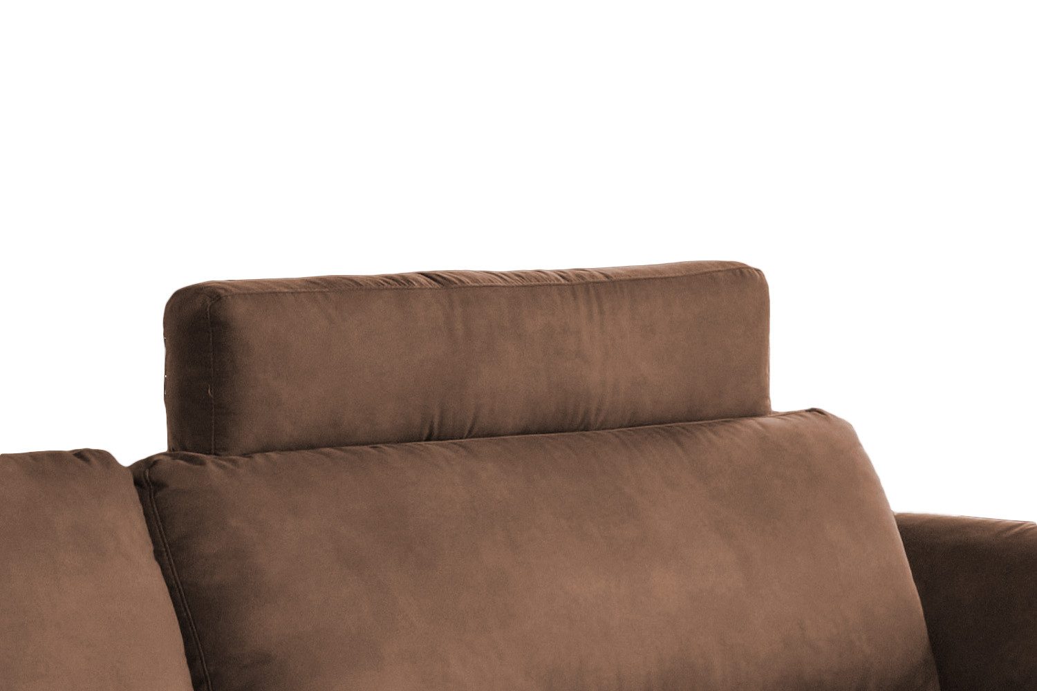 KAWOLA Sofa-Kopfstütze MALTA, Stoff verschiedene Farben
