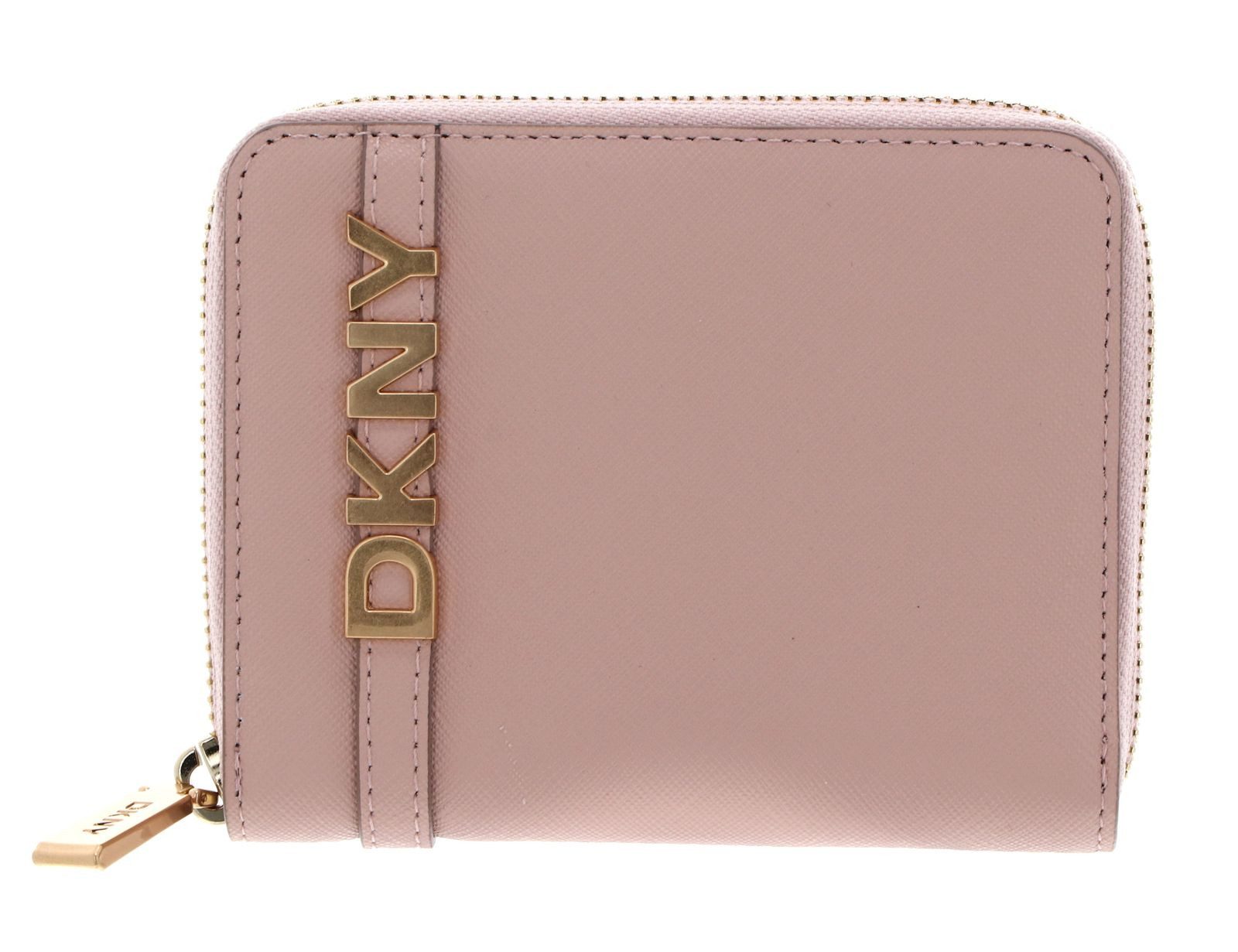 DKNY Geldbörse Zip Around Wallet, aus echtem Rindsleder