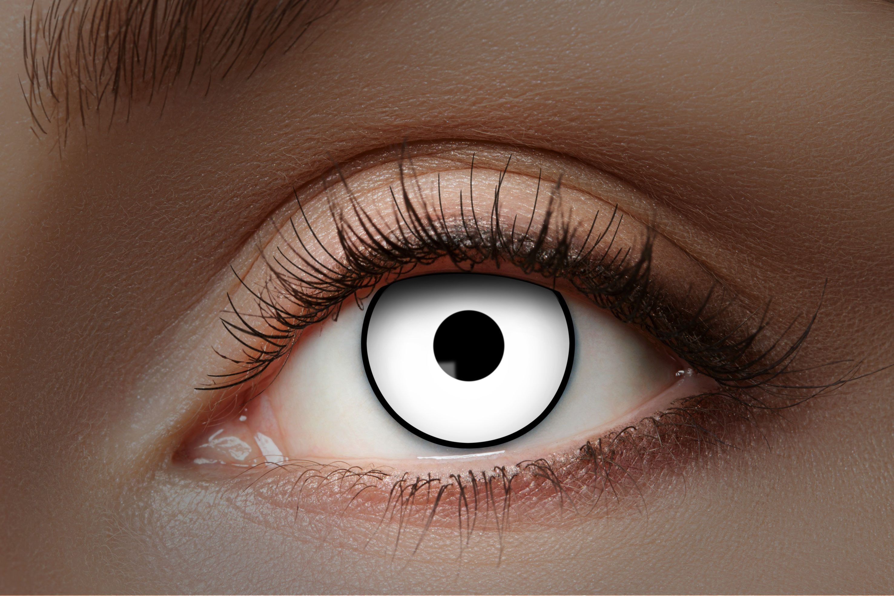 Couchcenter Farblinsen UV Schwarzlicht Kontaktlinsen Wochenlinsen Farblinsen ohne Stärke, UV Leuchtend