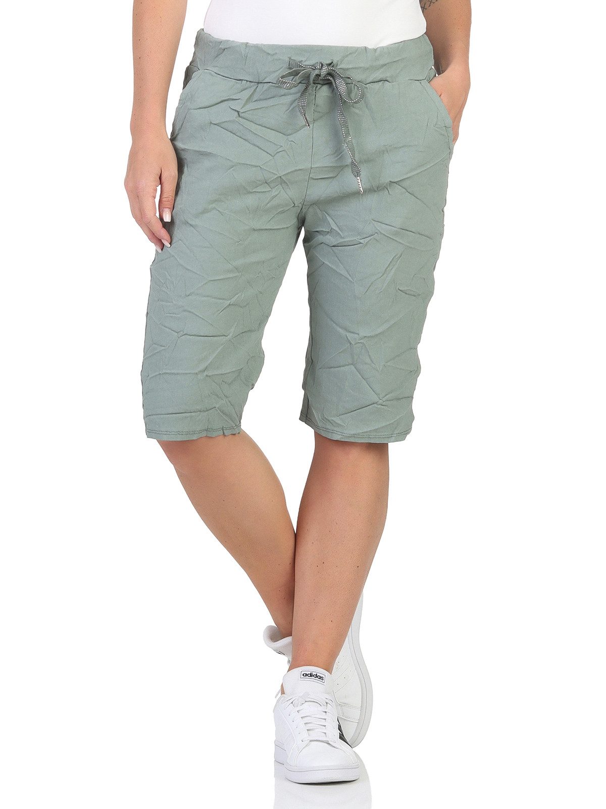 simaranda Bermudas Damen Bermuda 8130 36-40 Oliv