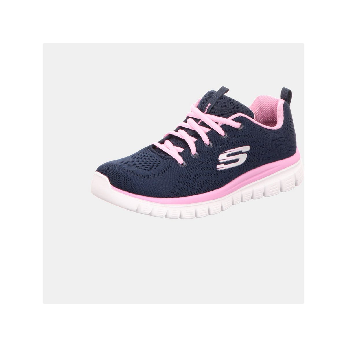 Sneaker (1-tlg) Skechers blau navy/pink