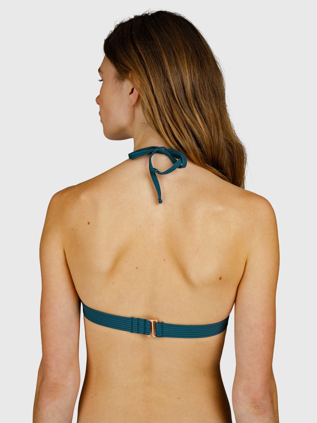 Brunotti Triangel-Bikini-Top Lisselot-Rib Women Bikini Top Mediterranea