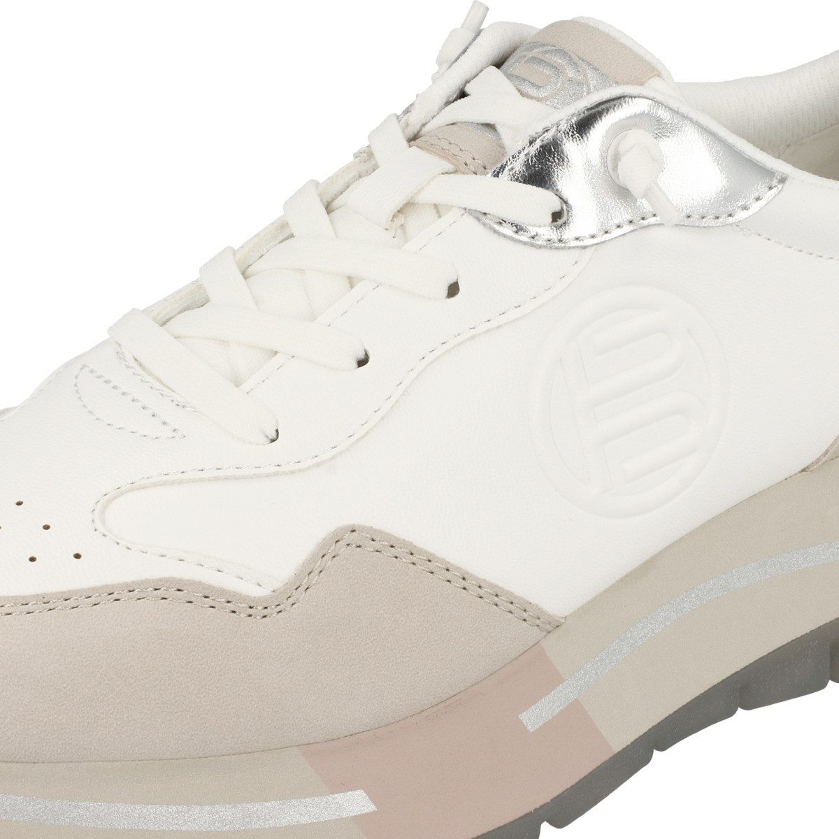 BAGATT AKI02 Damen Sneaker Turnschuhe, Sportschuhe, Freizeitschuhe, Halbschuhe, Schnürschuhe