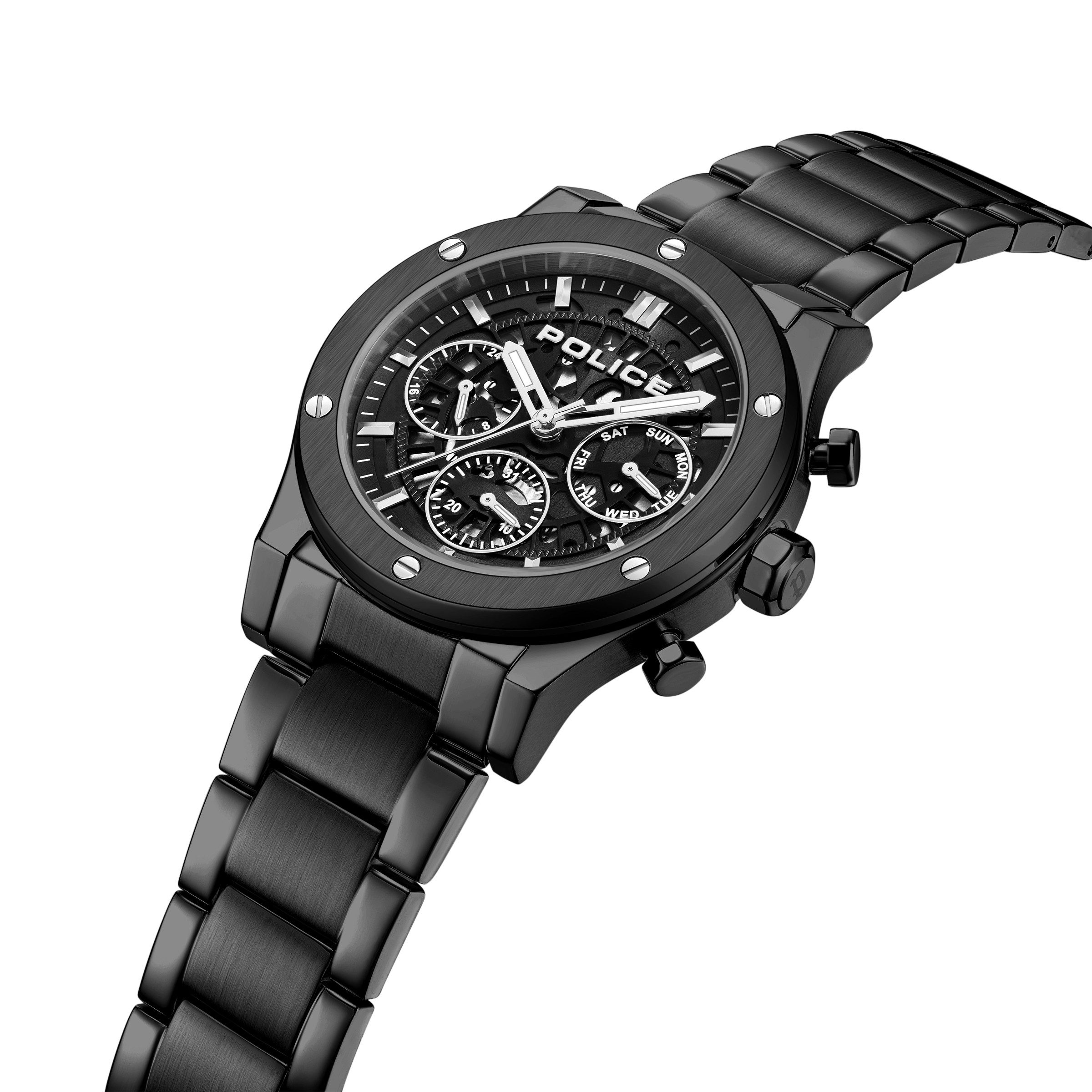 Police Quarzuhr Quarzuhr Herrenuhr 42 Quarz Herren PEWJK0006401