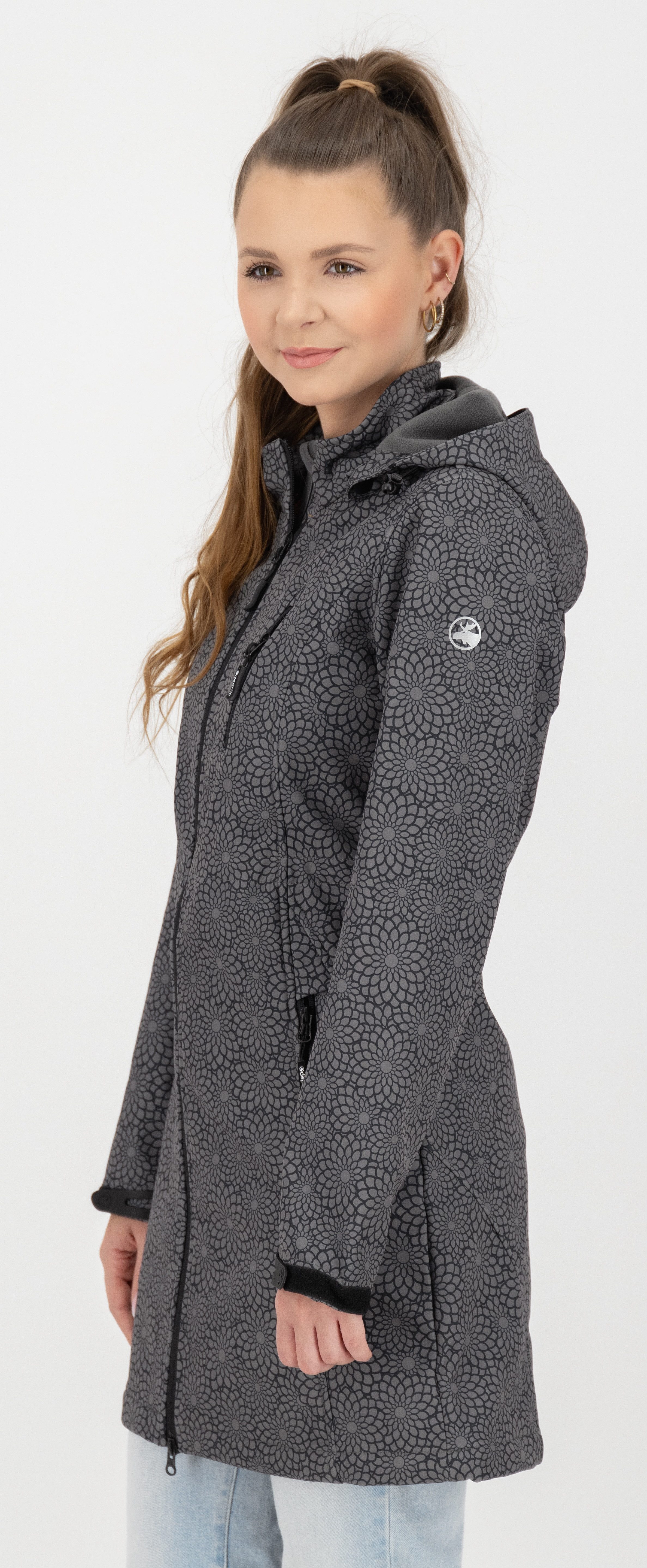 DEPROC Active Softshellmantel SHELBY X LONG CS WMN auch in Großen Größen erhältlich