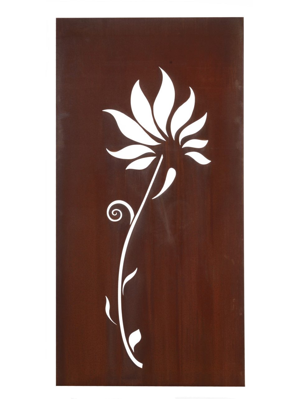 Floraworld Gartenzaun Floraworld Sichtschutz Garten Dekor Lilie 178 x 90