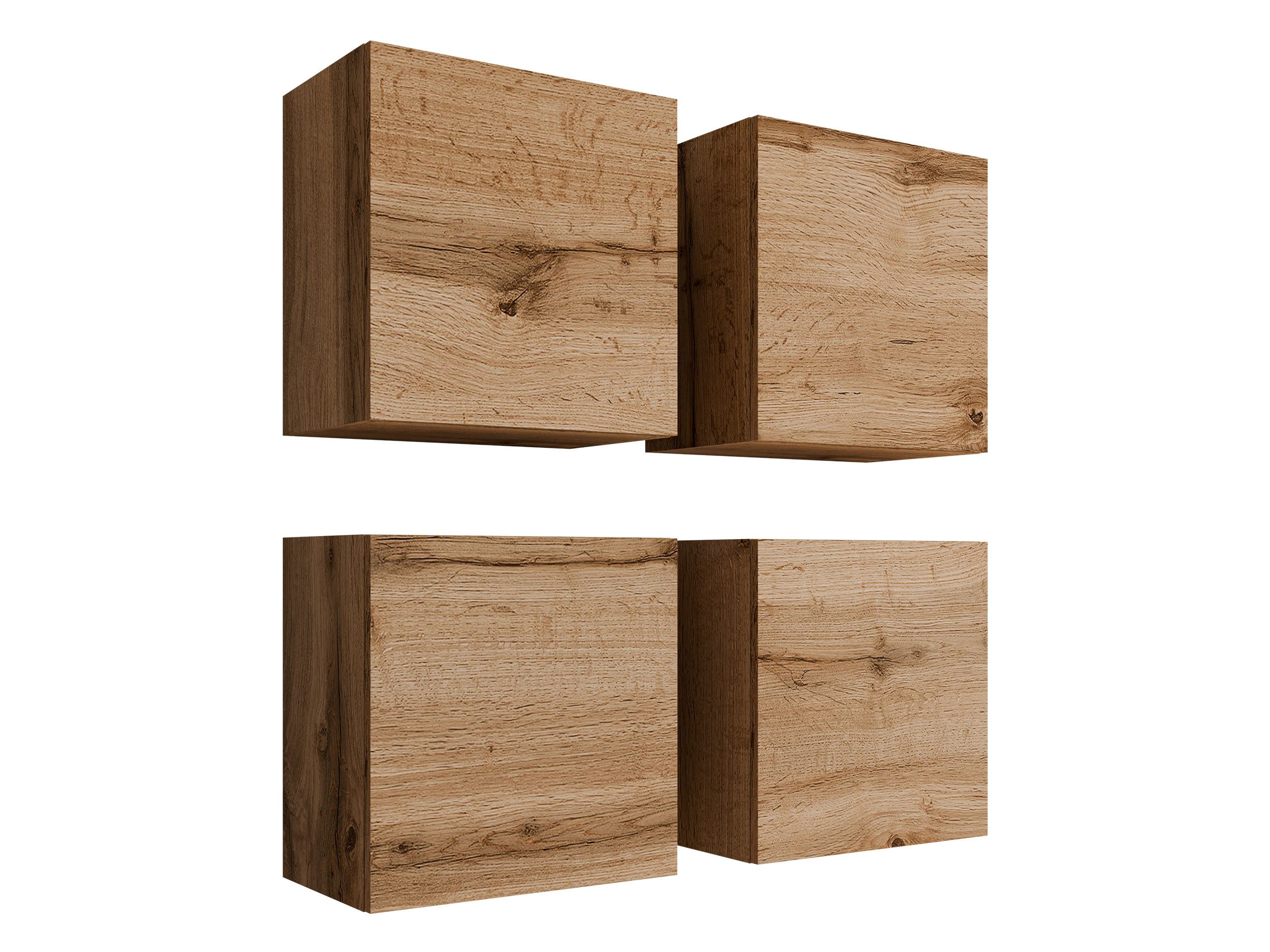 MIRJAN24 Vitrine Vigo (mit vier Drehtüren) grifflosem Öffnen "push to open"