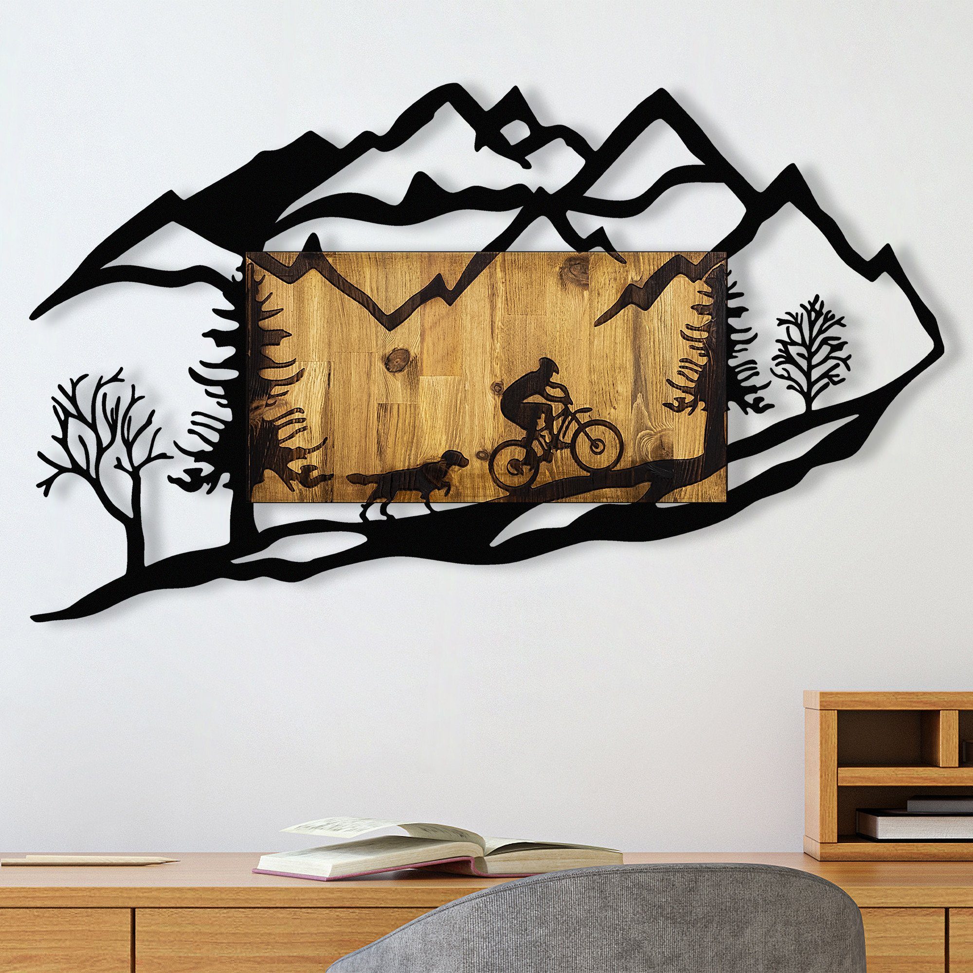 Wallity Wanddekoobjekt 100% METAL (Thickness: 1,5 günstig online kaufen
