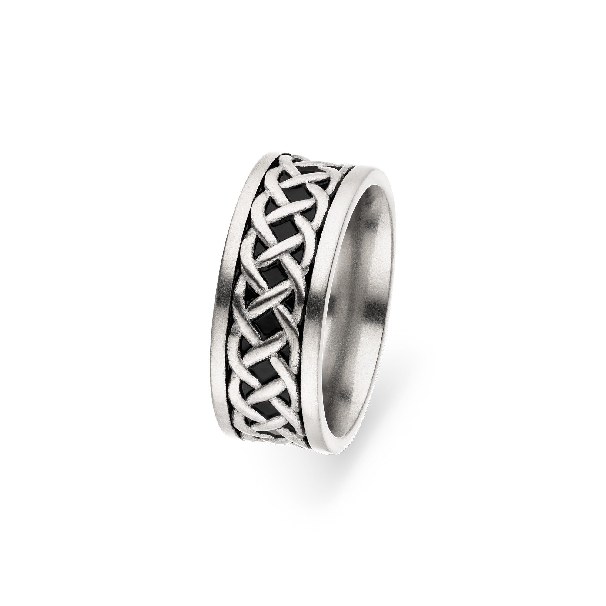Fingerring Mit strukturiertem Design