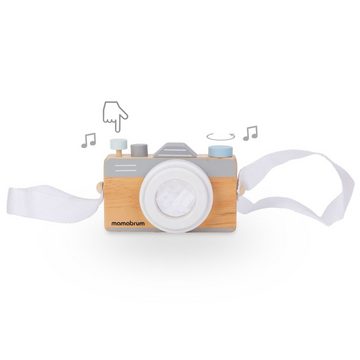 Mamabrum Spielzeug-Kamera Hölzerne Kamera mit Kaleidoskop
