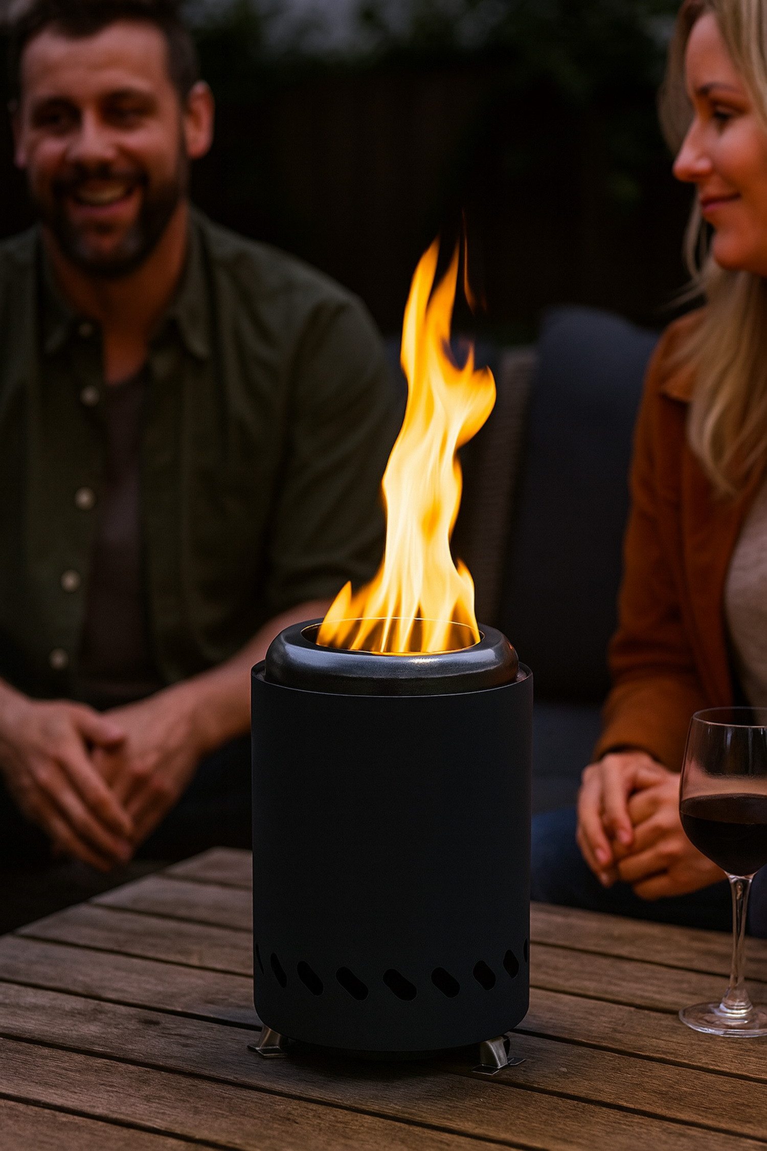 Jürgen Westerholt GmbH Tischfeuer Tischkamin OUTDOOR Tischfeuerstelle Lagerfeuer Feuerschale
