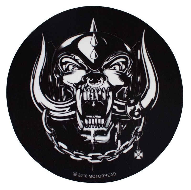 Teppich Motörhead 67 cm Warpig Logo Runder Teppich 67 cm, Rockbites, Rund, Höhe: 3 mm