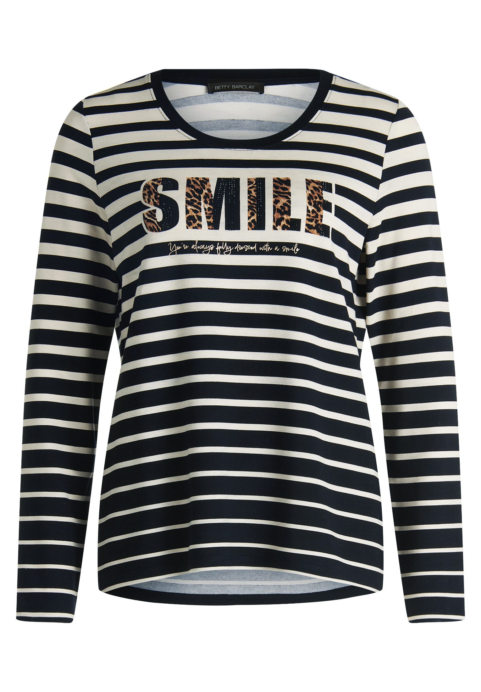 Betty Barclay Kurzarmshirt Damen Basic Shirt mit Print (1-tlg) günstig online kaufen