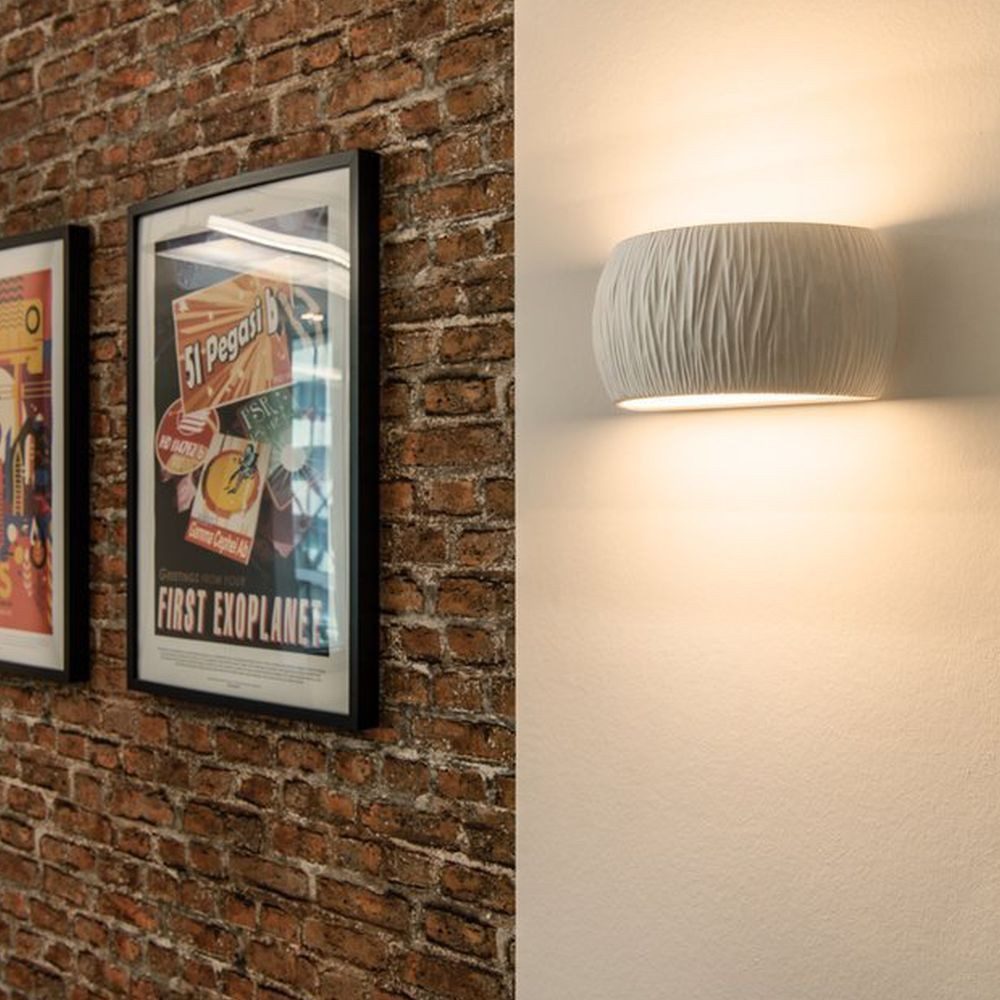 SLV Wandleuchte Wandleuchte Plastra in Weiß R7s