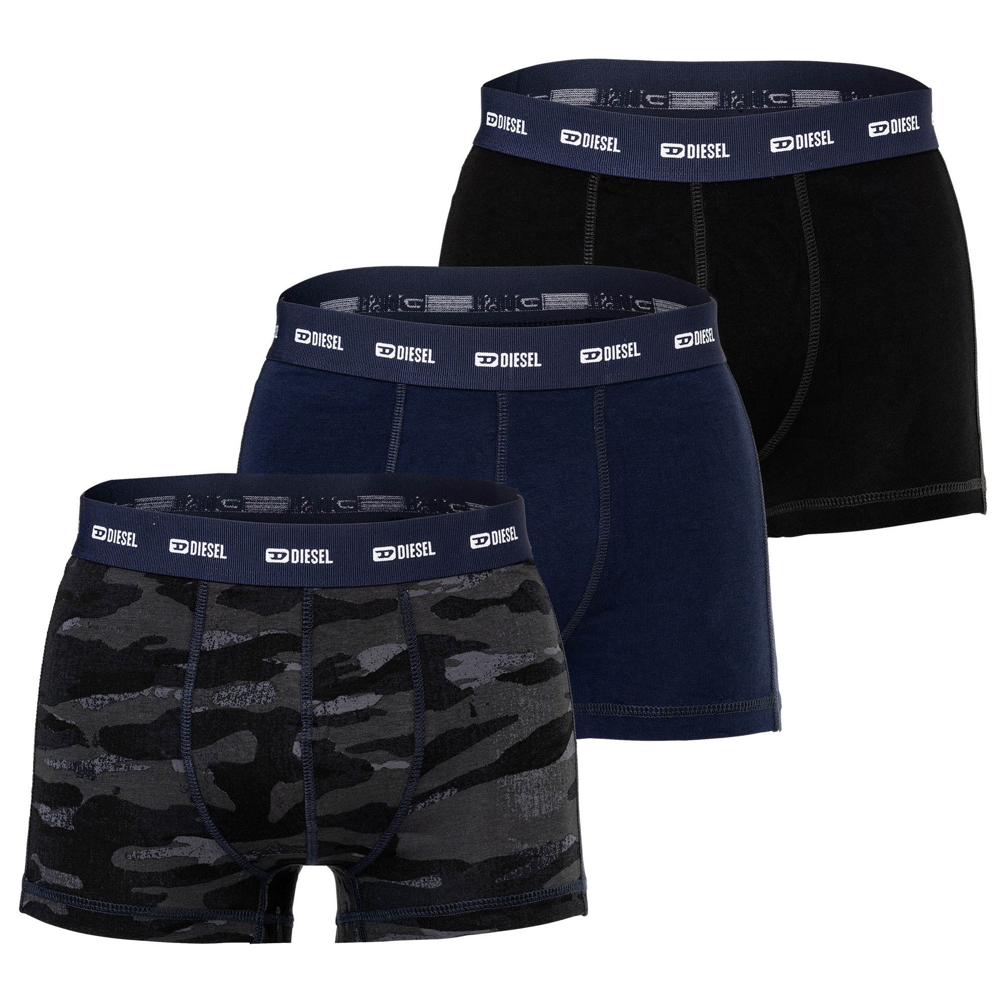 Boxer Herren Boxershort 3er Pack Baumwolle