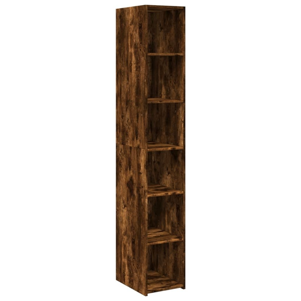 vidaXL Highboard Highboard Räuchereiche 30x41x185 cm günstig online kaufen
