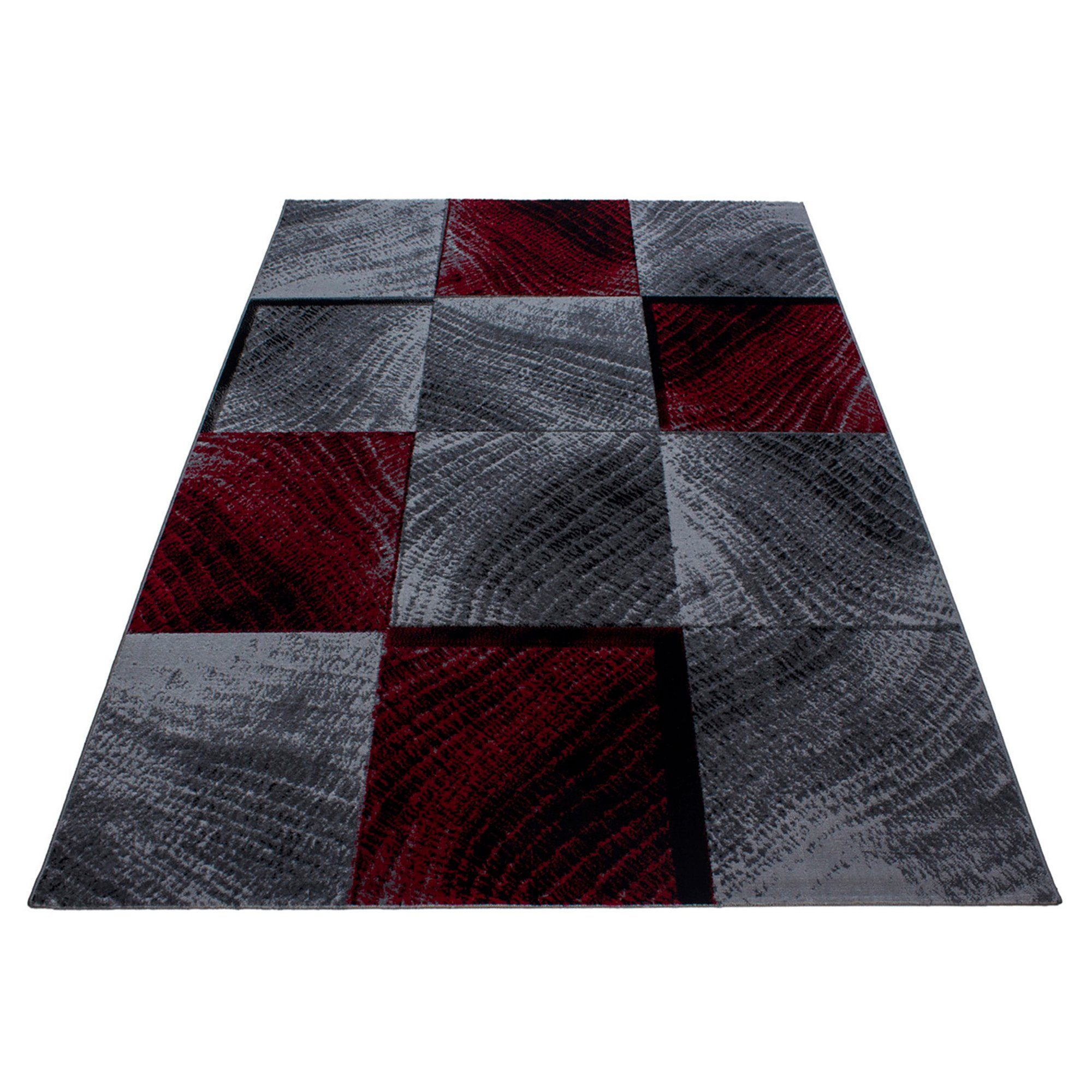 SIMPEX24 Designteppich Kariert Design, Läufer, Höhe: günstig online kaufen