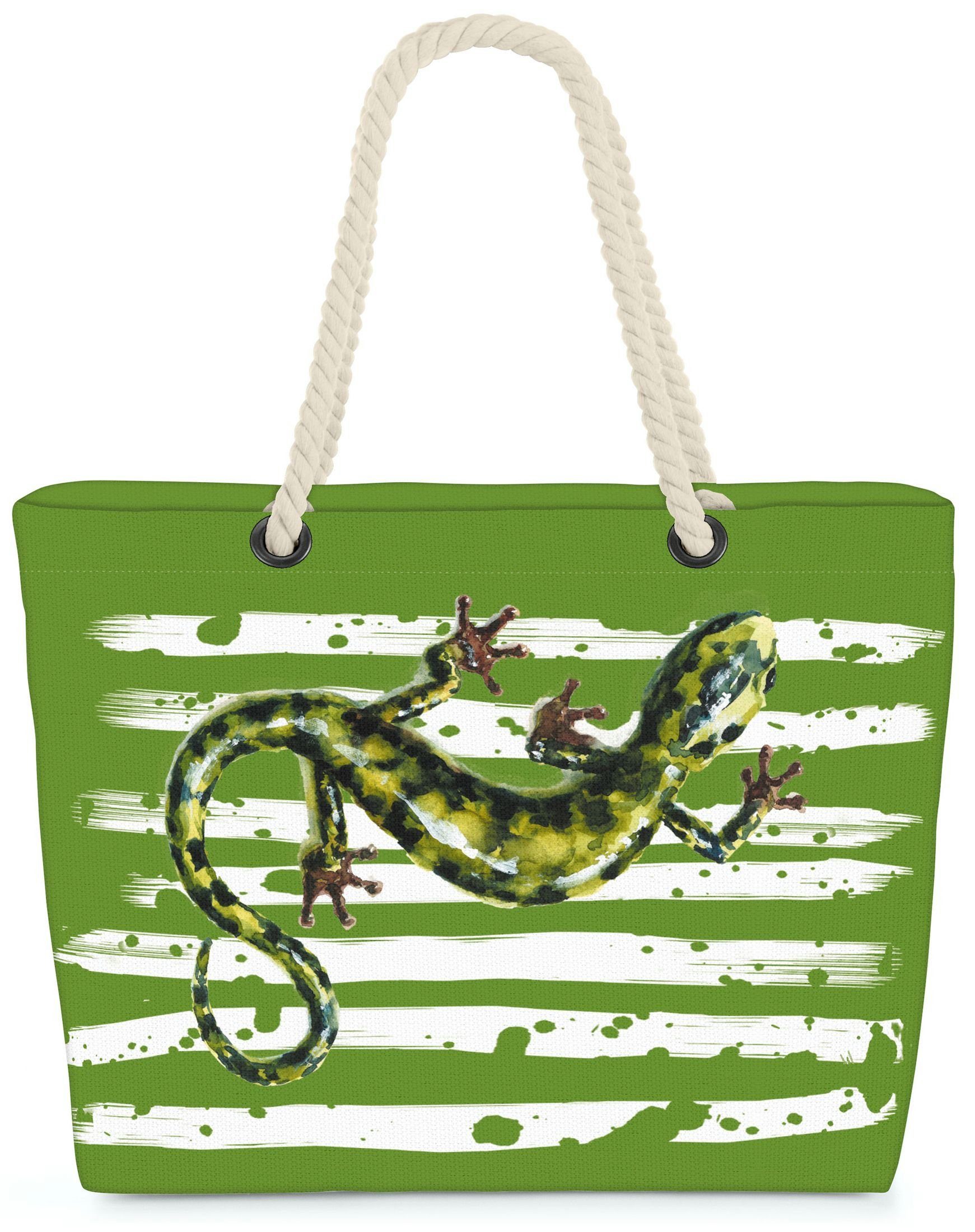 Geko Salamander Reise-Haustier (1-tlg), Strandtasche VOID