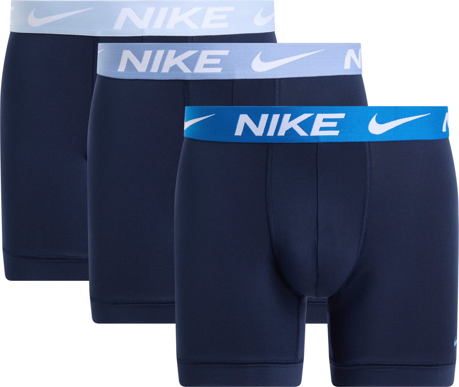 Nike Underwear Boxer BOXER BRIEF 3PK (Packung, 3-St., 3er) mit Logo-Elastikbund