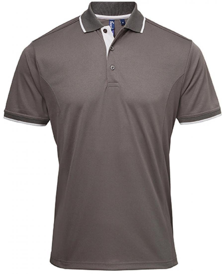 Premier Workwear Poloshirt Herren Contrast Coolchecker günstig online kaufen