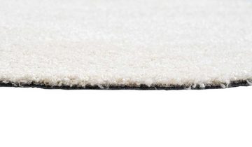 Teppich DOLCE, Creme, Ø 160 cm, Polypropylen, Uni, Balta Rugs, rund, Höhe: 12 mm