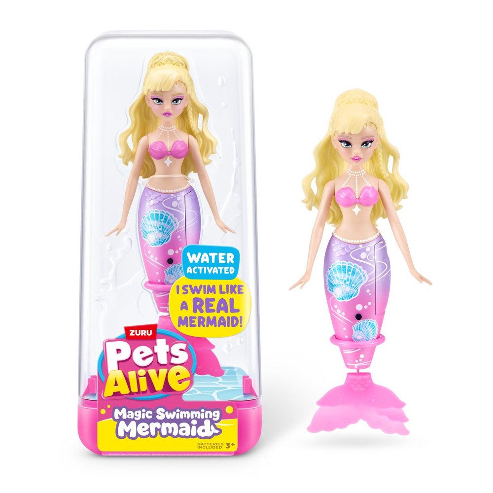 ZURU Spielfigur Pets Alive - Meerjungfrau - Serie 1 - 1 Stück