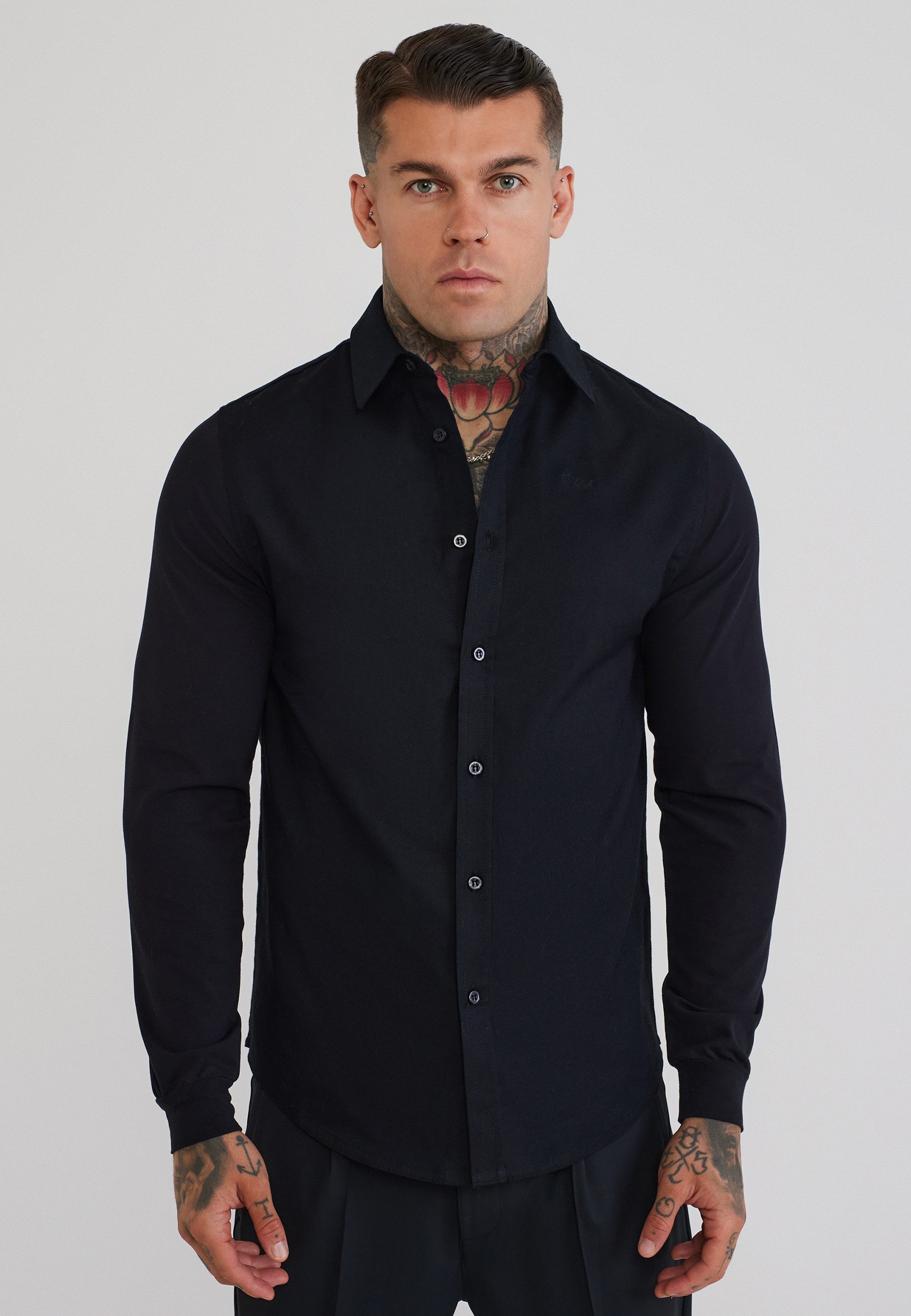 Siksilk Kurzarmhemd