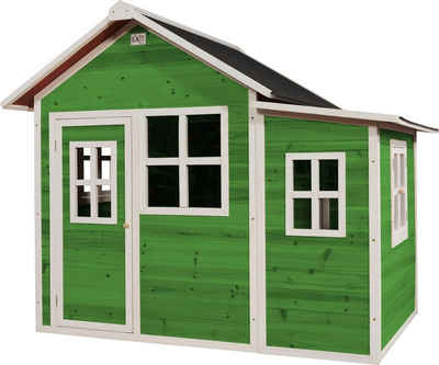 EXIT Spielhaus Loft 150 grün, BxTxH: 149x191x160 cm