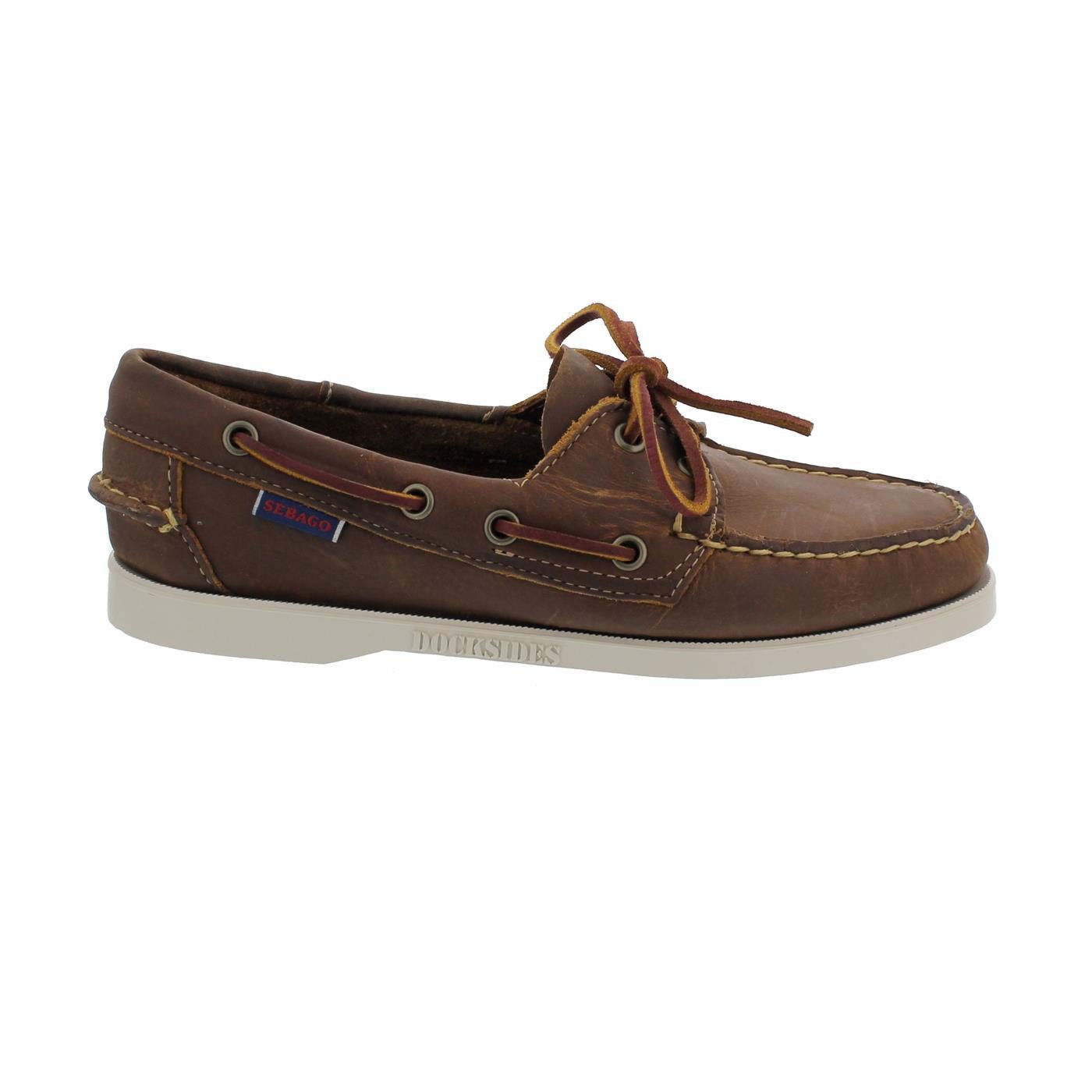 Sebago Sebago Docksides, Crazy Horse, Brown Tan, Women 7001E40-912 Bootsschuh