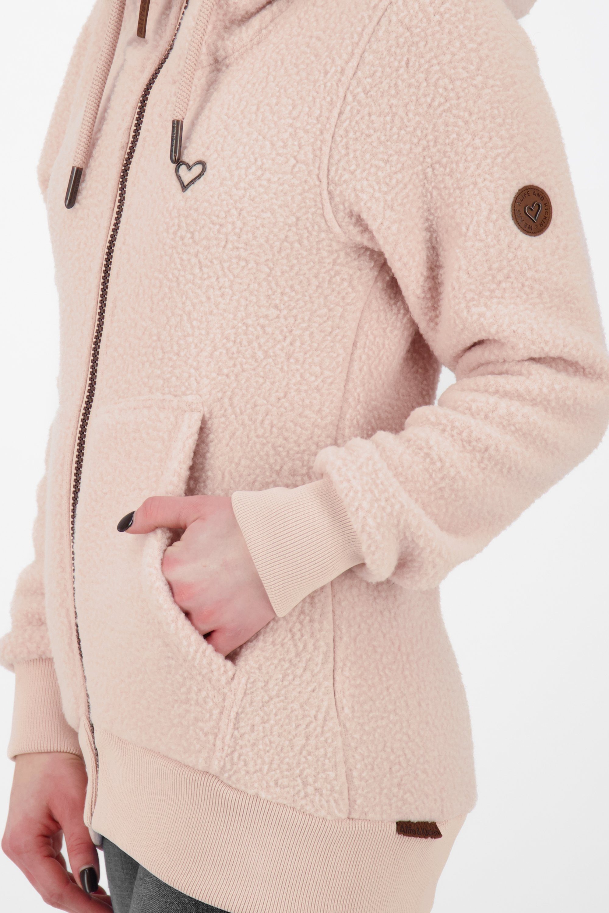 Alife Kapuzensweatjacke, Kickin Kapuzensweatjacke G & Damen YasminAK Sweatjacket blossom Sweatjacke