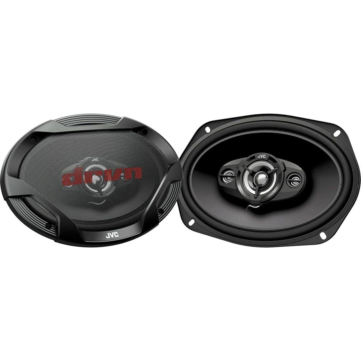JVC CS-DR6942, 6x9" 4-Wege Koaxial-Lautsprecher Auto-Lautsprecher (90 W)