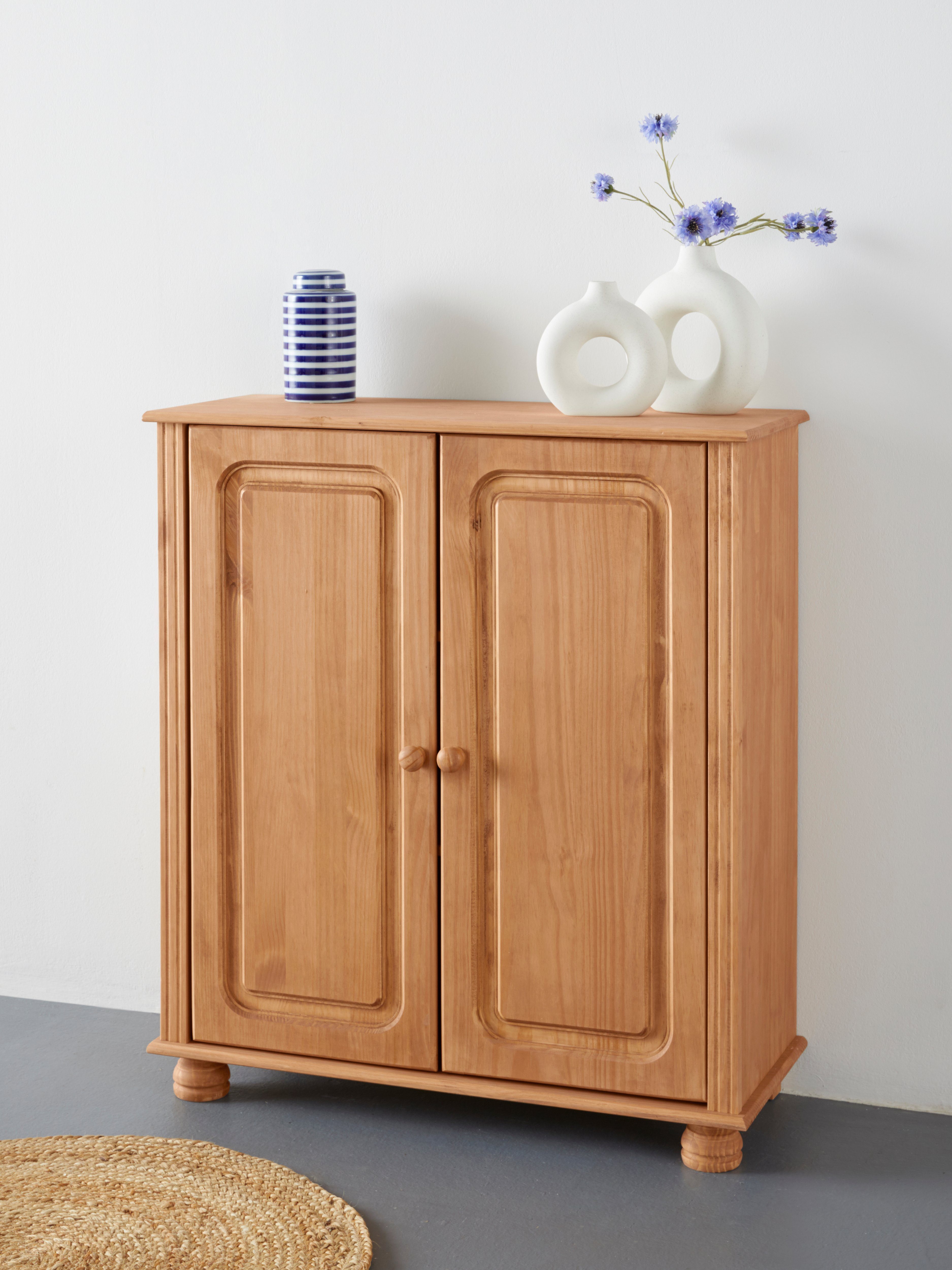 Home affaire Highboard Mette, Kommode mit 2 Einlegeböden, Breite 85cm, Tief günstig online kaufen