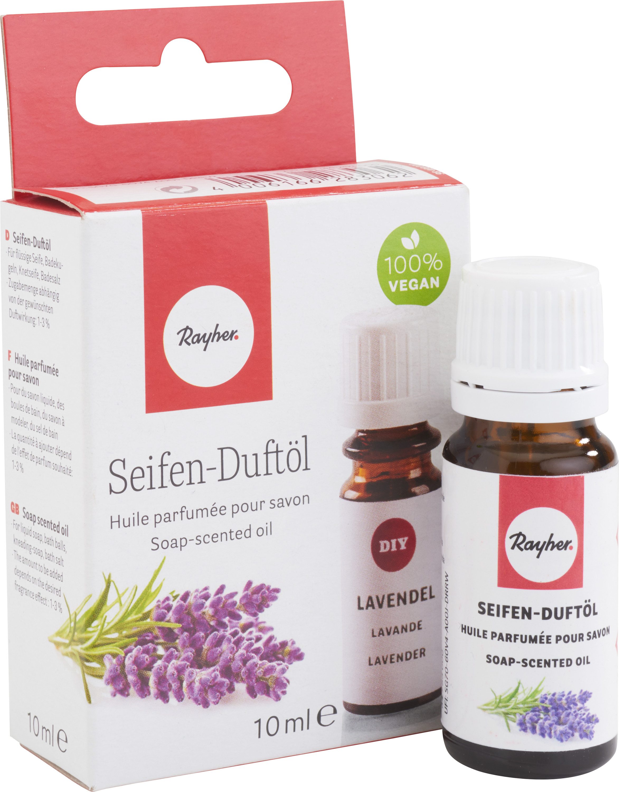 Rayher Badezusatz Etherisches Duftöl Seife, 10 ml
