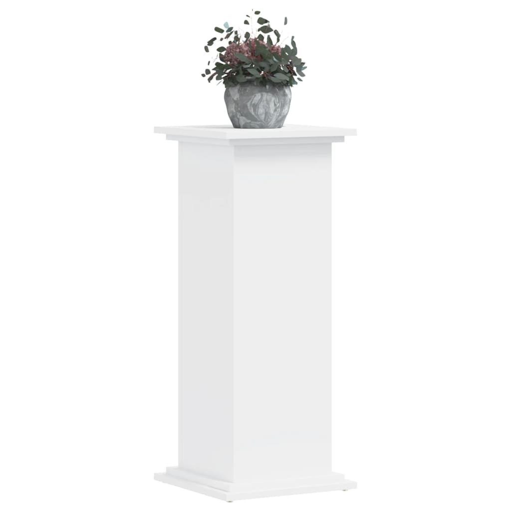 vidaXL Blumenständer Pflanzenständer Weiß 33x33x80 cm günstig online kaufen
