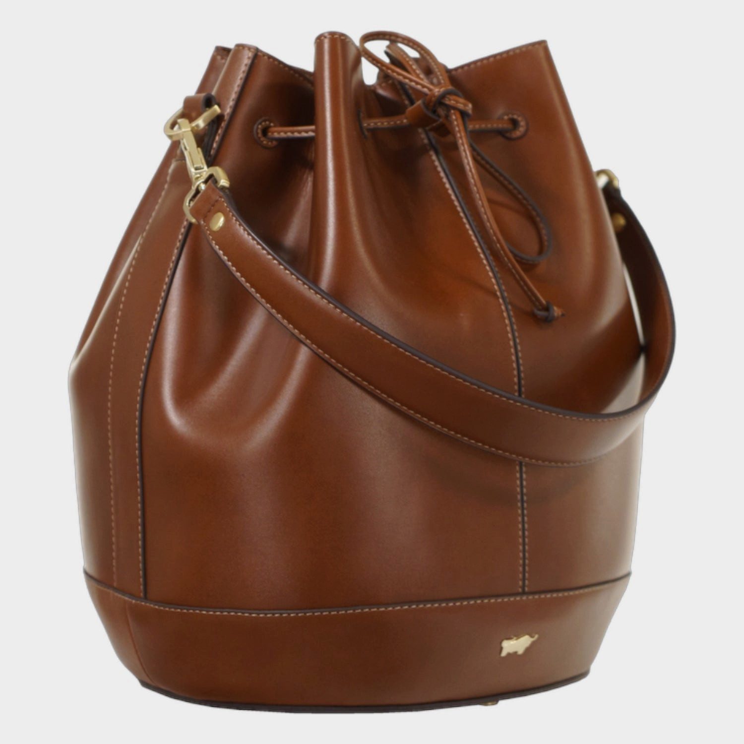 Braun Büffel Handtasche ALICE Bucket Bag cognac