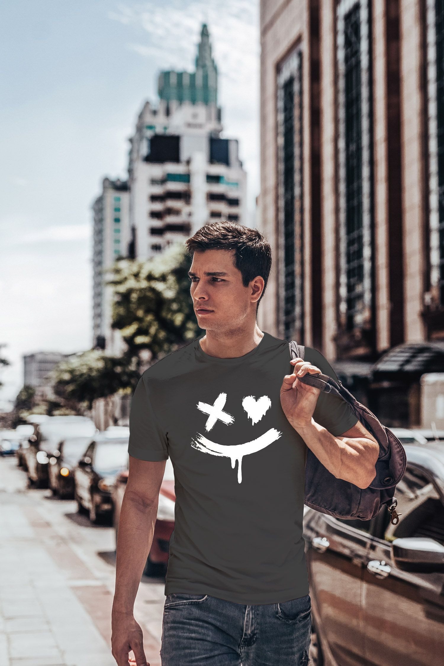Neverless Print-Shirt Herren T-Shirt mit Print günstig online kaufen
