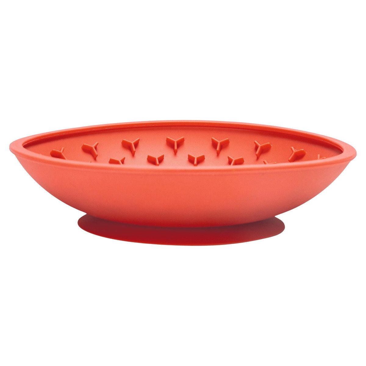 Thumbnail - Beeztees Antischlingnapf Leckmatte Schale aus Silikon rot
