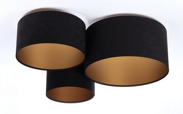 ONZENO Deckenleuchte Trio Pure Illusive 1 75x34x34 cm, einzigartiges Design und hochwertige Lampe