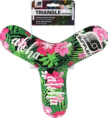 Sunflex Wurfscheibe Triangle Tropical Flower