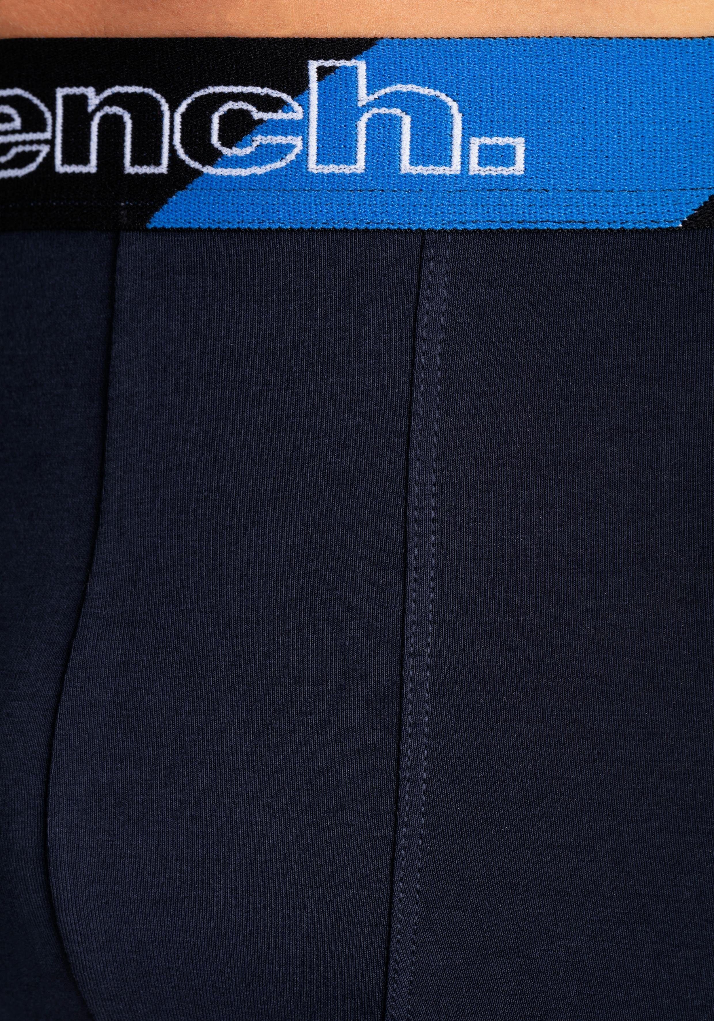 Bench. Boxer Boxershorts für Herren (Packung, 3-St) Unterhosen mit modischem Streifen im Webbund – Bild 5 von 5