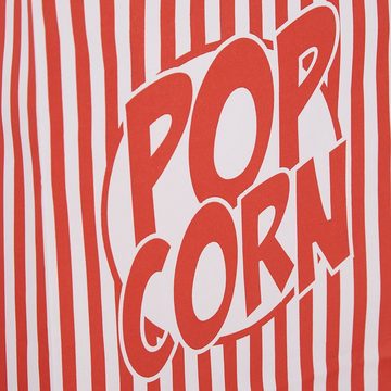 relaxdays Snackschale 576 x Popcorntüten rot-weiß, Papier